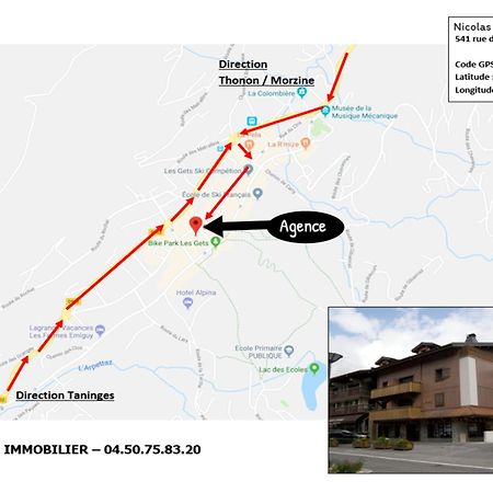 Appartement Renove Aux Gets, Proche Centre Et Telecabines, 1 Chambre + Mezzanine, Parking Inclus - Fr-1-623-54 Les Gets Kültér fotó
